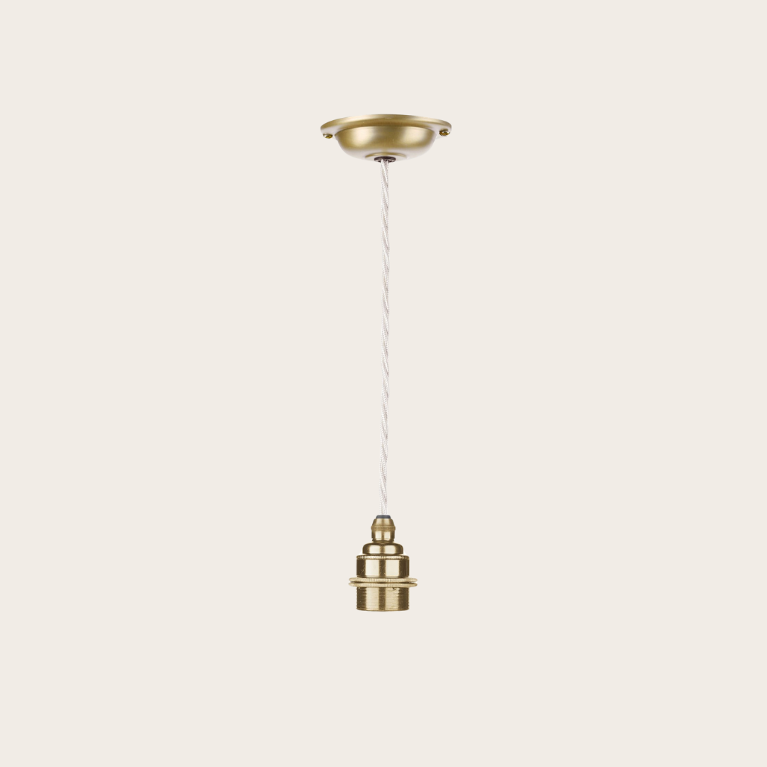 Brushed Brass Ceiling Pendant