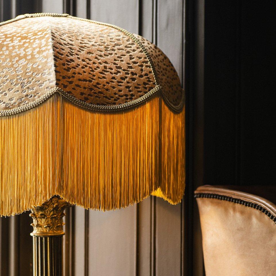 The Ritz Fringed Lampshade