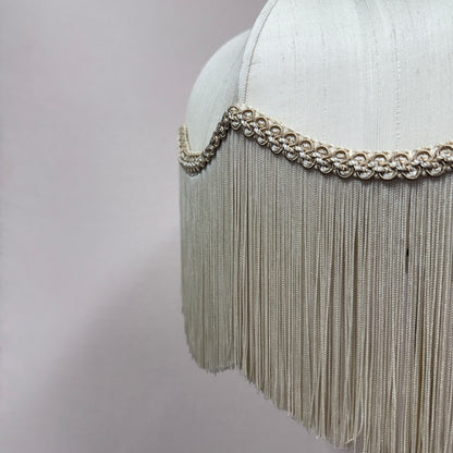 Cream Silk Lampshade
