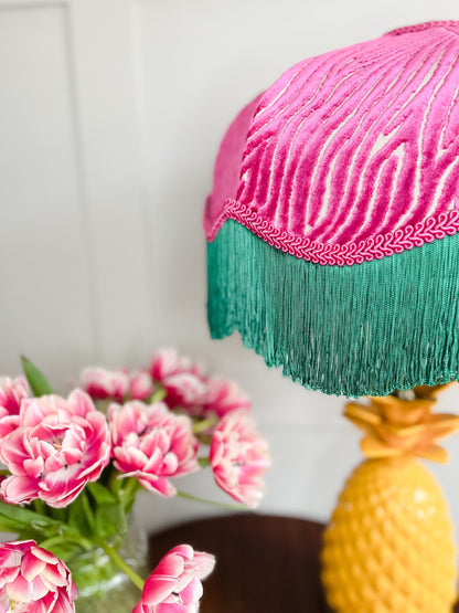The Cosmopolitan Fringed Lampshade