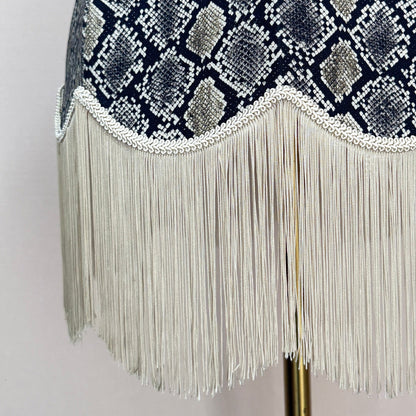 Large Snakeprint Lampshade