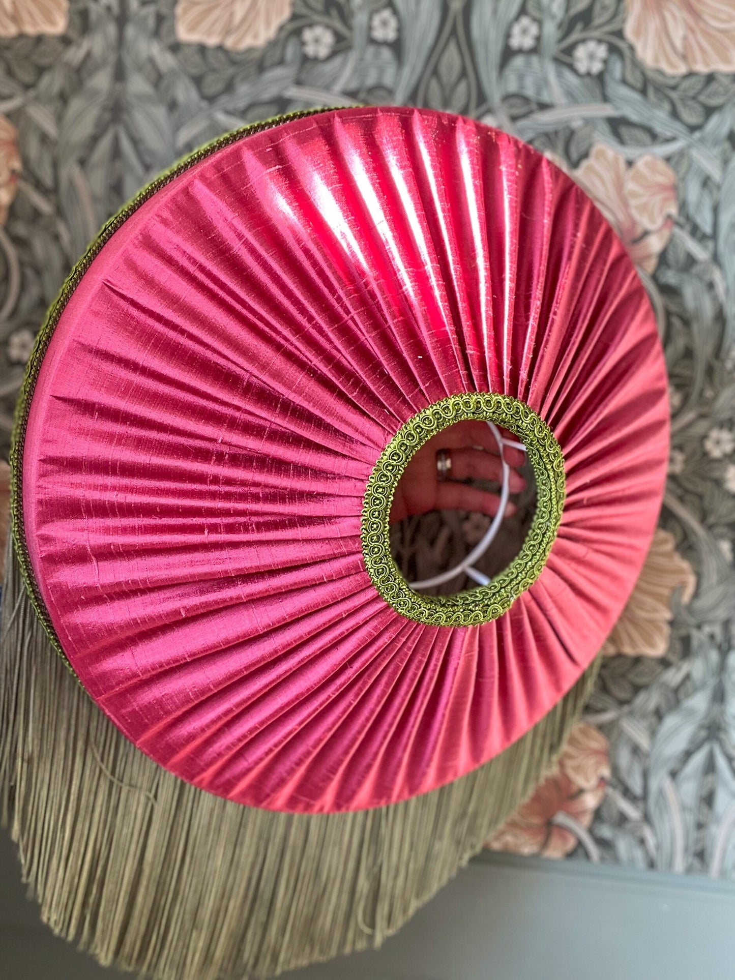The Reine Silk Lampshade