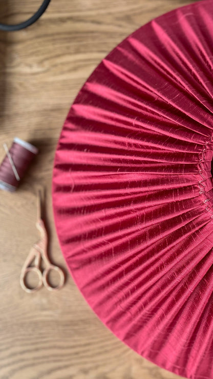 The Reine Silk Lampshade
