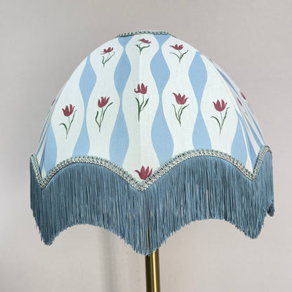 Tulip Wave Linen Lampshade