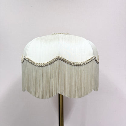 Cream Silk Lampshade