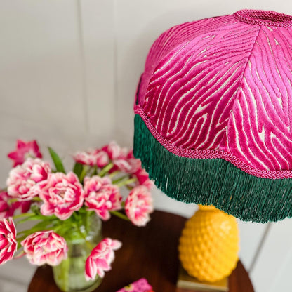 The Cosmopolitan Fringed Lampshade