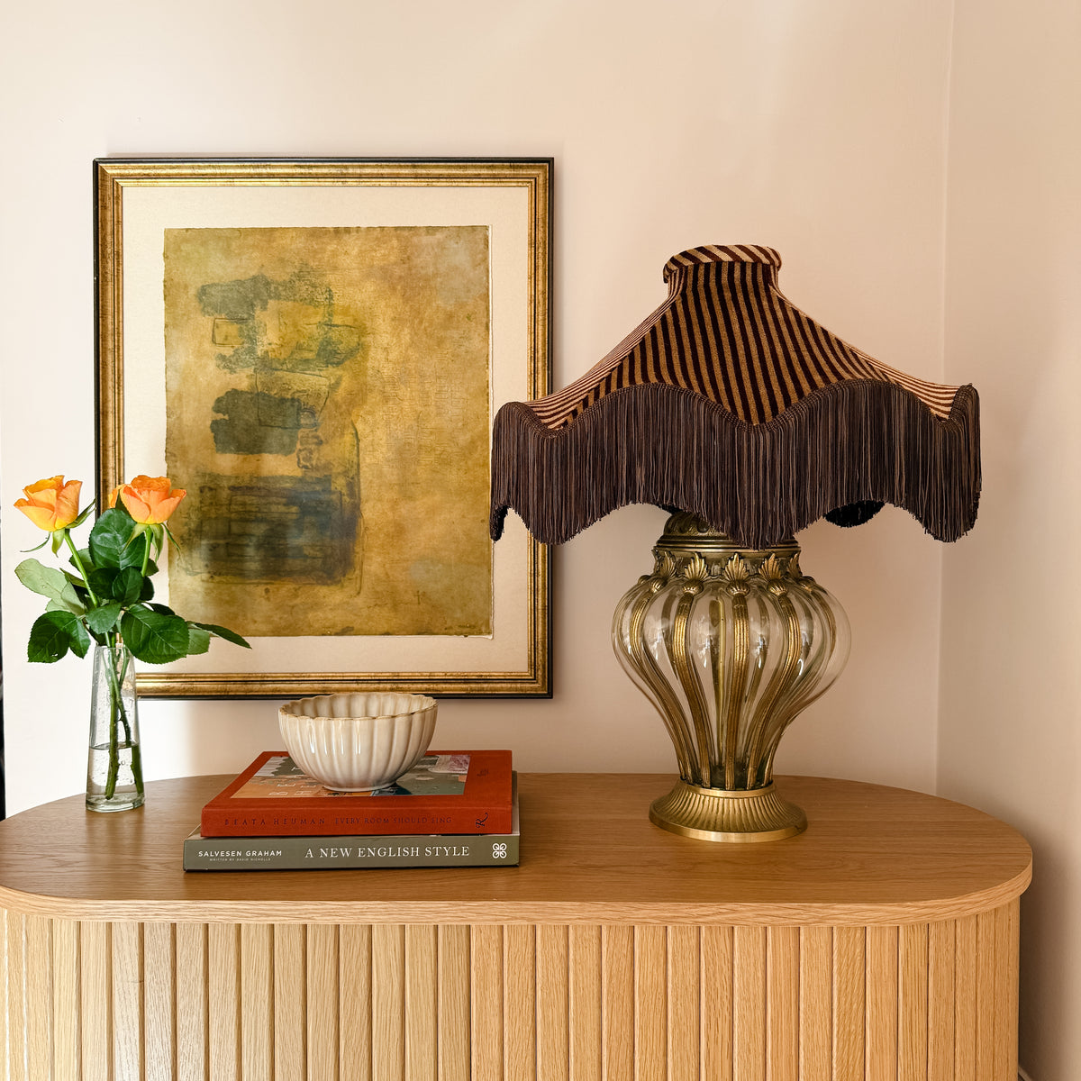 The Daisy Velvet Lampshade – Ganache