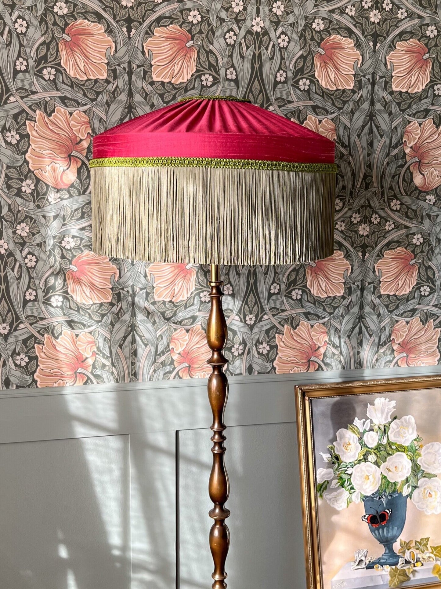 The Reine Silk Lampshade