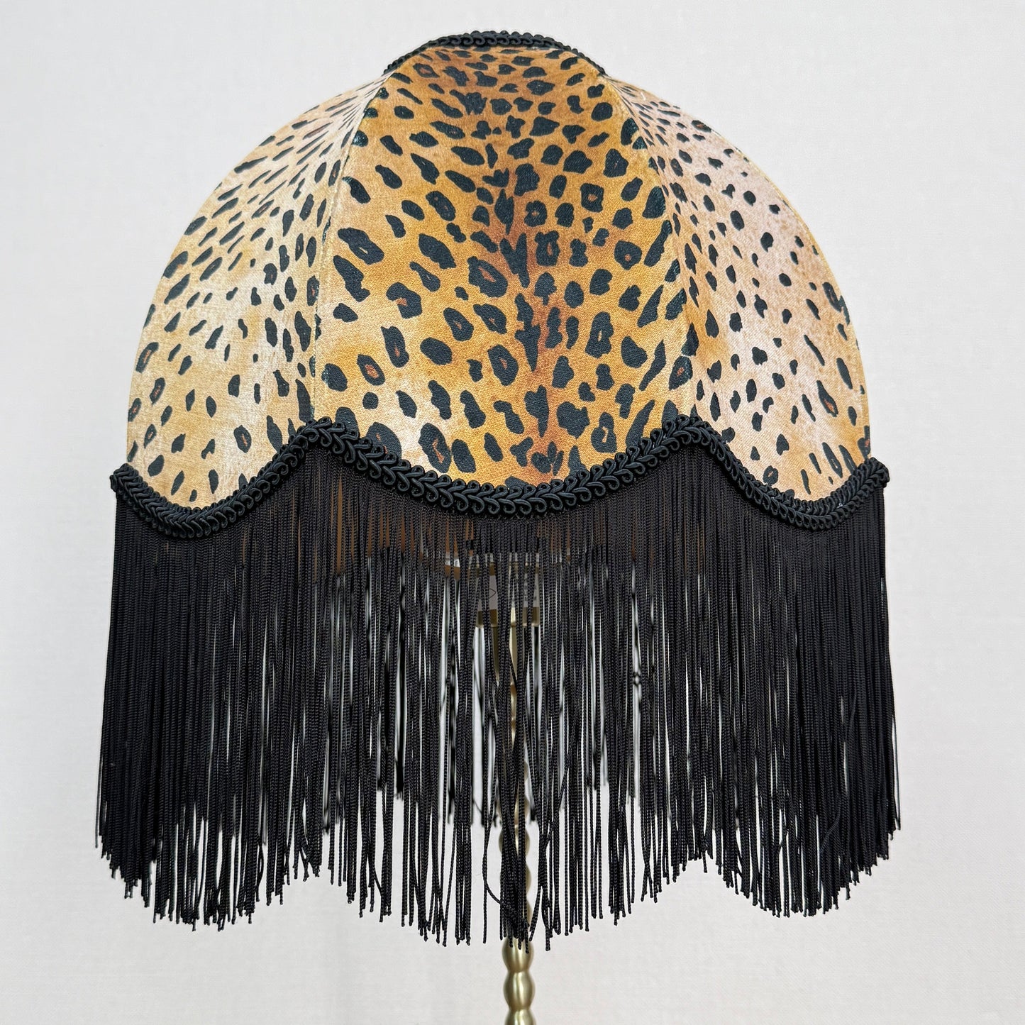 Small Animal Print Shade with Table Lamp
