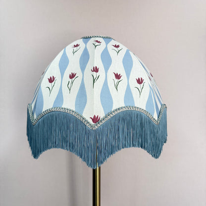 Tulip Wave Linen Lampshade