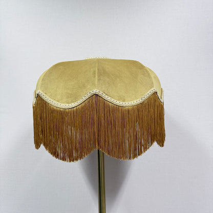Dark Gold Velvet Lampshade