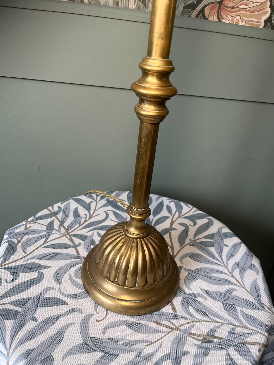 French 1960's Brass Lamp