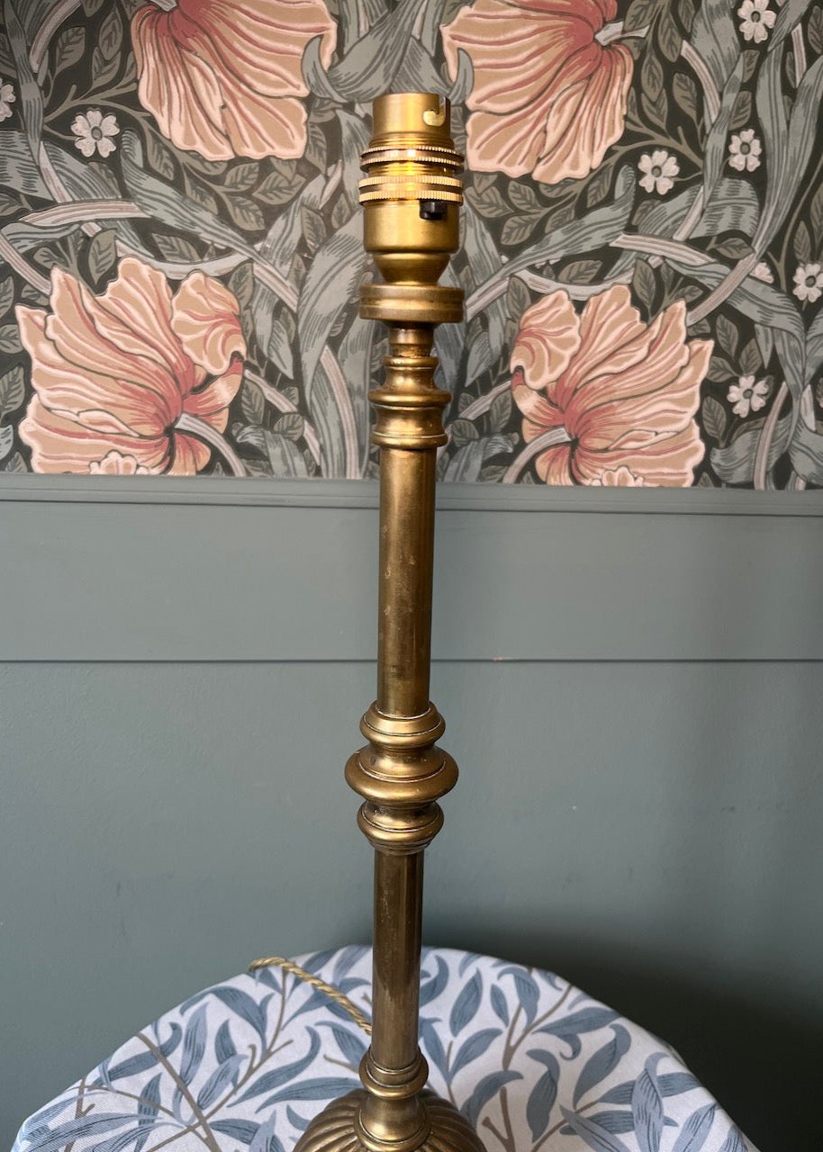 French 1960's Brass Lamp