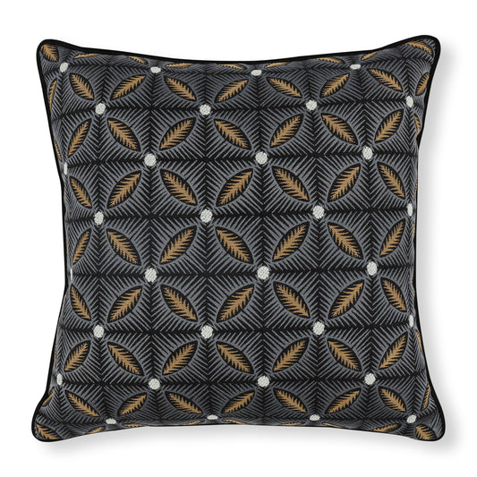 Effie 50cm Cushion Silver Midnight