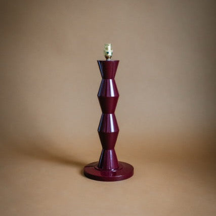 The Fitz - Burgundy Lamp