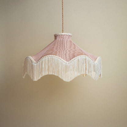 The Daisy Moiré Lampshade – Blush