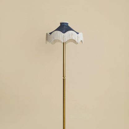 The Daisy Moiré Lampshade - Midnight