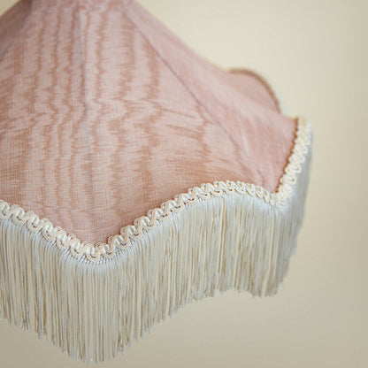 The Daisy Moiré Lampshade – Blush