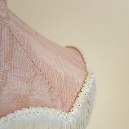The Daisy Moiré Lampshade – Blush