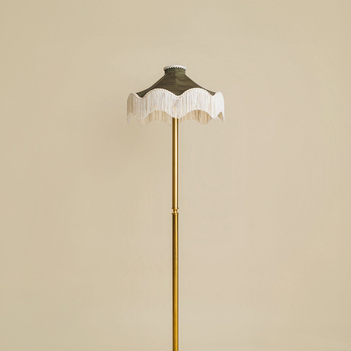 The Daisy Moiré Lampshade – Olive
