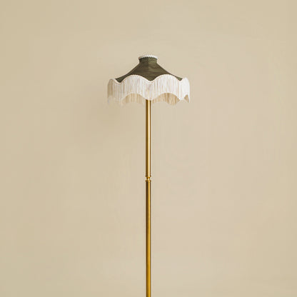 The Daisy Moiré Lampshade – Olive