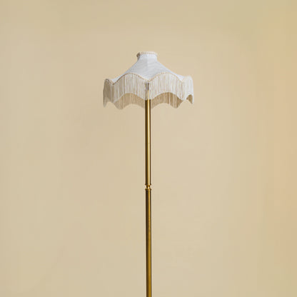 The Daisy Moiré Lampshade - Pearl