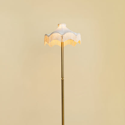 The Daisy Moiré Lampshade - Pearl