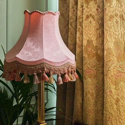 The Rose Quartz Damask Lampshade