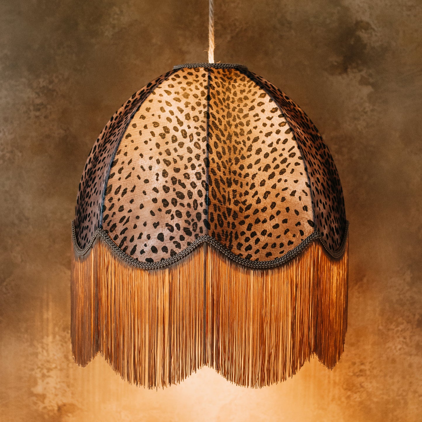 The Mary Fringed Lampshade