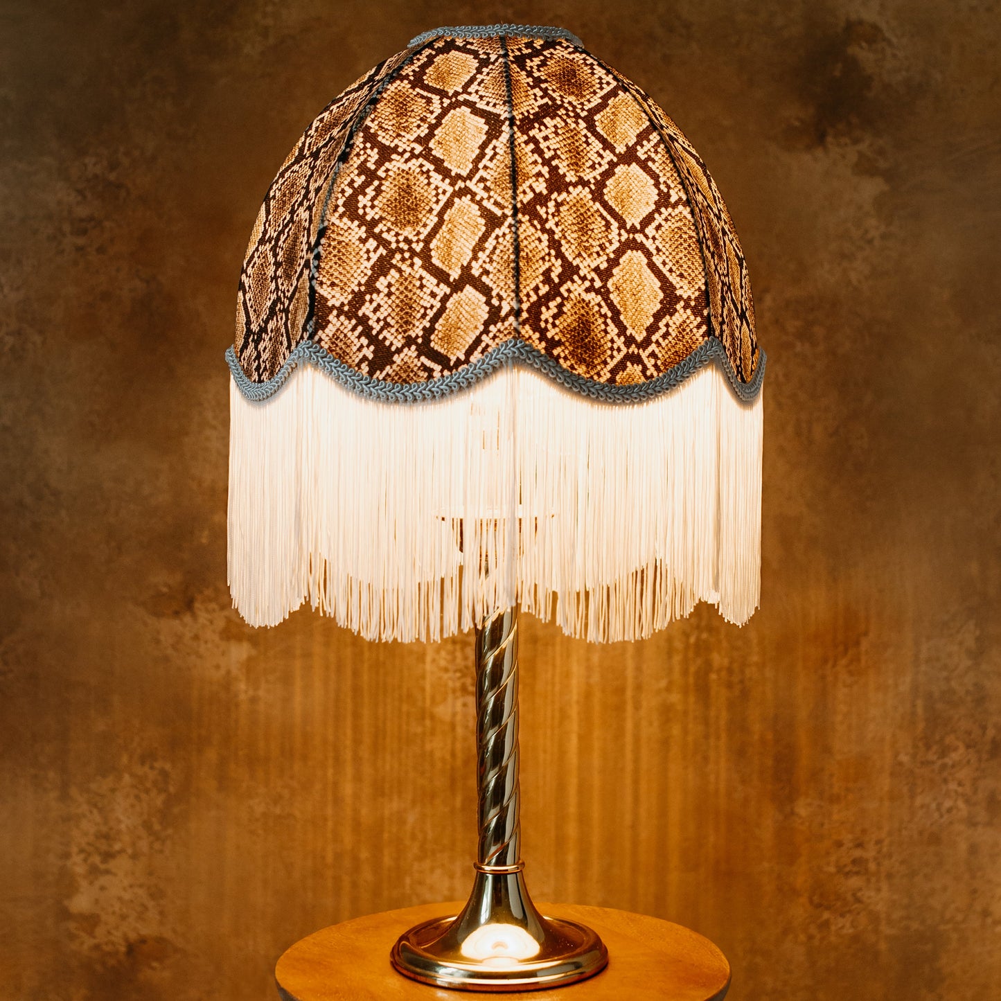 The Bianca Fringed Lampshade