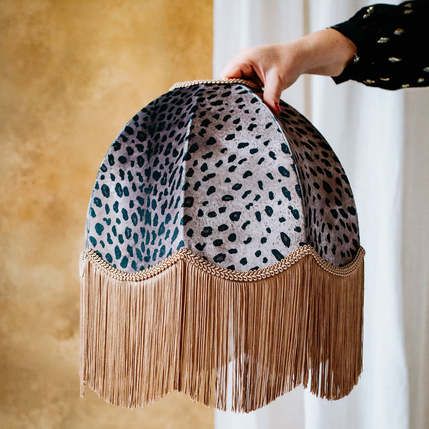 The Mary Fringed Lampshade