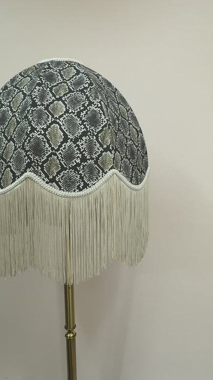 Large Snakeprint Lampshade