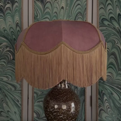 The Annabel Fringed Lampshade