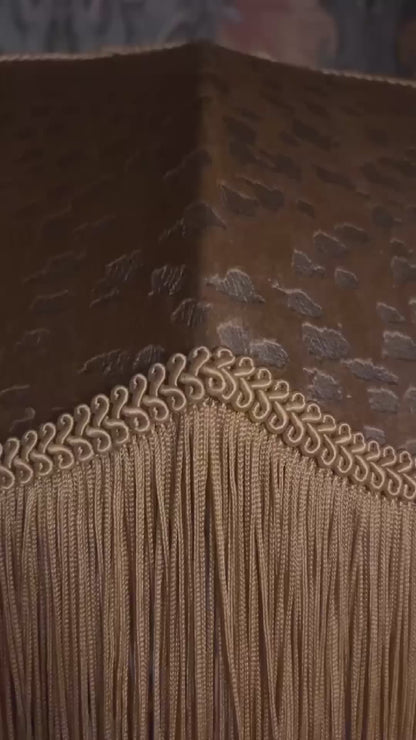 The Ritz Fringed Lampshade