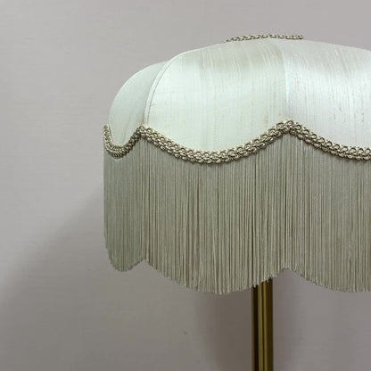 Cream Silk Lampshade