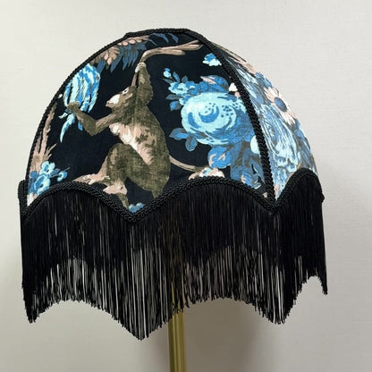 Monkey Puzzle Velvet Lampshade