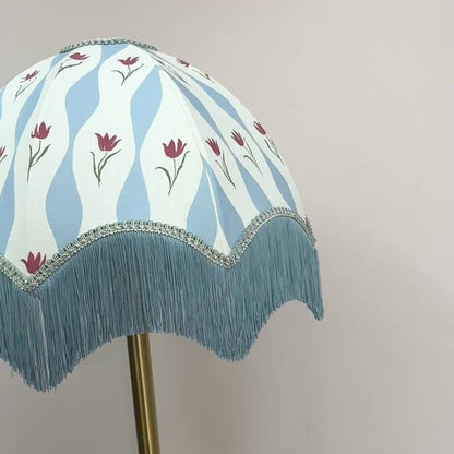 Tulip Wave Linen Lampshade