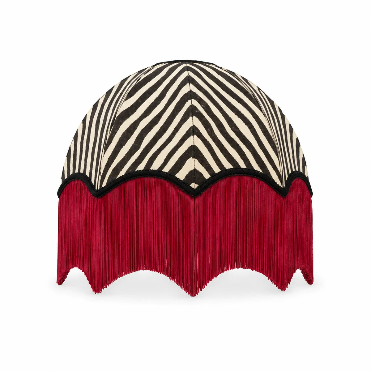 The Red Zebra Lampshade