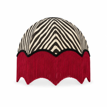 The Red Zebra Lampshade
