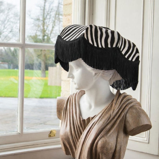 The Black Zebra Lampshade